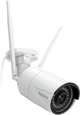 REOLINK Plug-In Outdoor Wifi Security Camera, 5MP HD Dual Band Wired Wi-Fi Camer