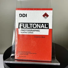 DDI Fultonal Photographic Playing Cards Brad Fulton x Dan & Dave New Sealed￼￼￼