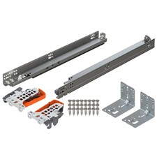 Blum Concealed Undermount Drawer Runner Kit, 21-Inch, Soft-Close (Open Box)