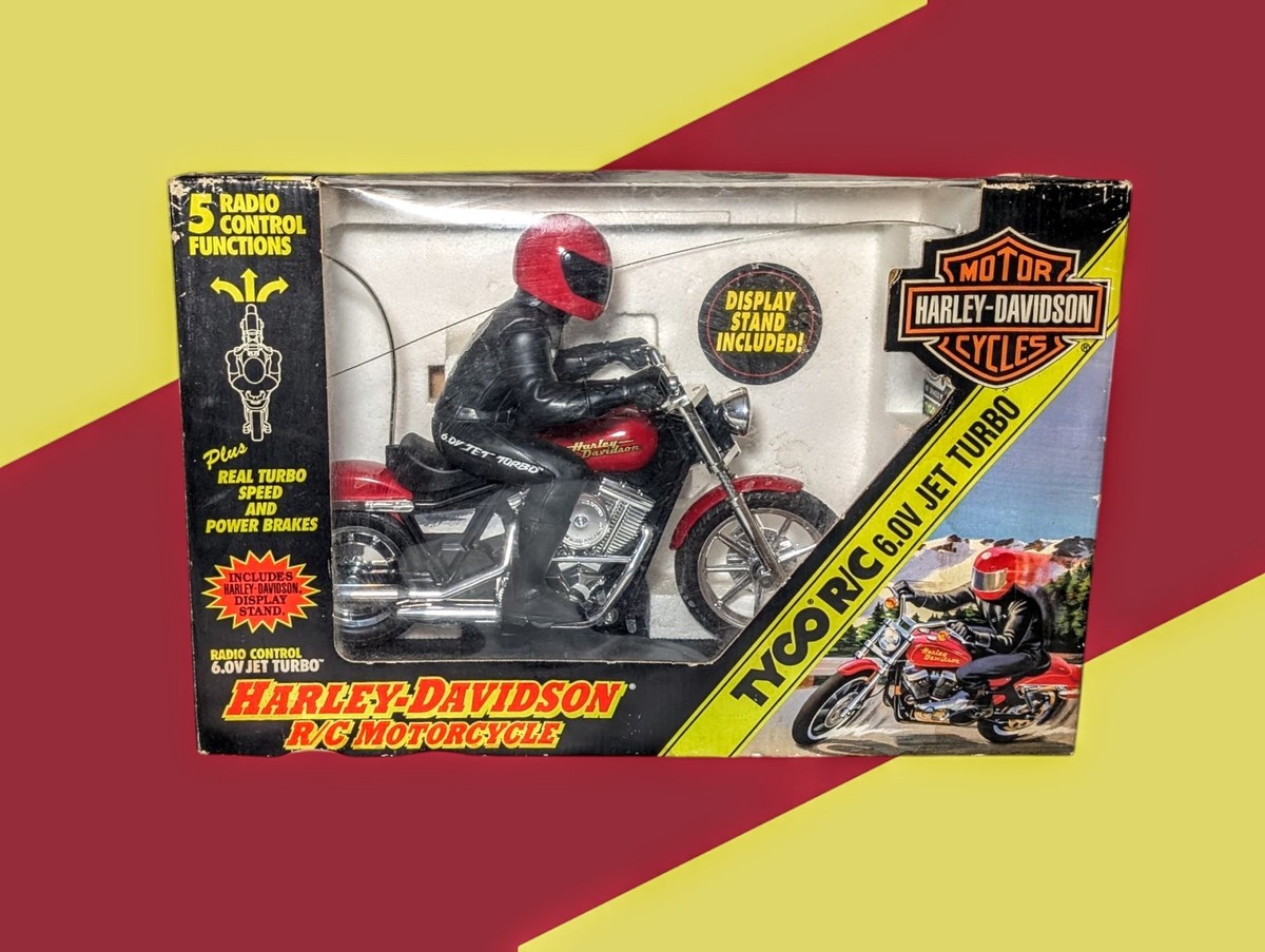 Vintage 1994 TYCO R/c 6v Jet Turbo Harley Davidson for sale