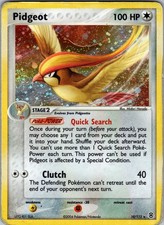 Pokemon Pidgeot 10/112 EX FireRed & LeafGreen Holo HP