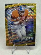 2025 Panini Gold Prizm /10 Tony Dorsett #260 Broncos HOF