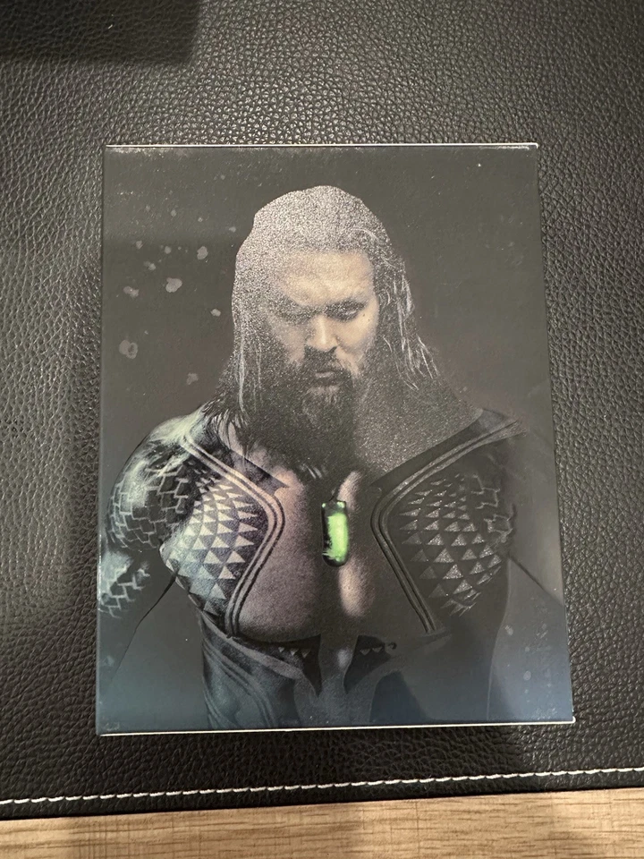 AQUAMAN Steelbook HDZeta 3D Lenticular Full Slip Set Foto 4 de 4