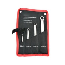 Serie chiavi combinata torx femmina serie 4 pezzi E6 E8 E10 E12 E14 E18 E20 E24