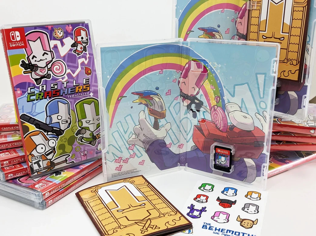 Castle Crashers キャッスルクラッシャーズ 新品未開封 Castle Crashers (Switch) Unboxing - YouTube
