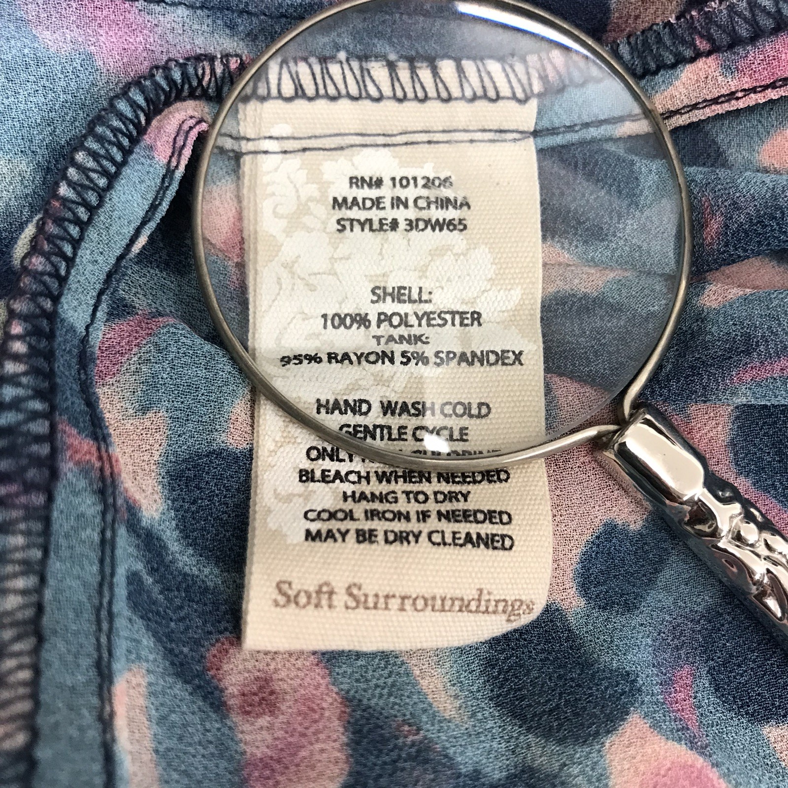 Soft Surroundings Patchwork Maxi Dress Sheer Long… - image 9