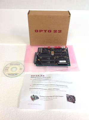 New Opto 22 B2 E2 001848E Processor Circuit Board w/Drivers CD,QTY,FREE SHIPPING