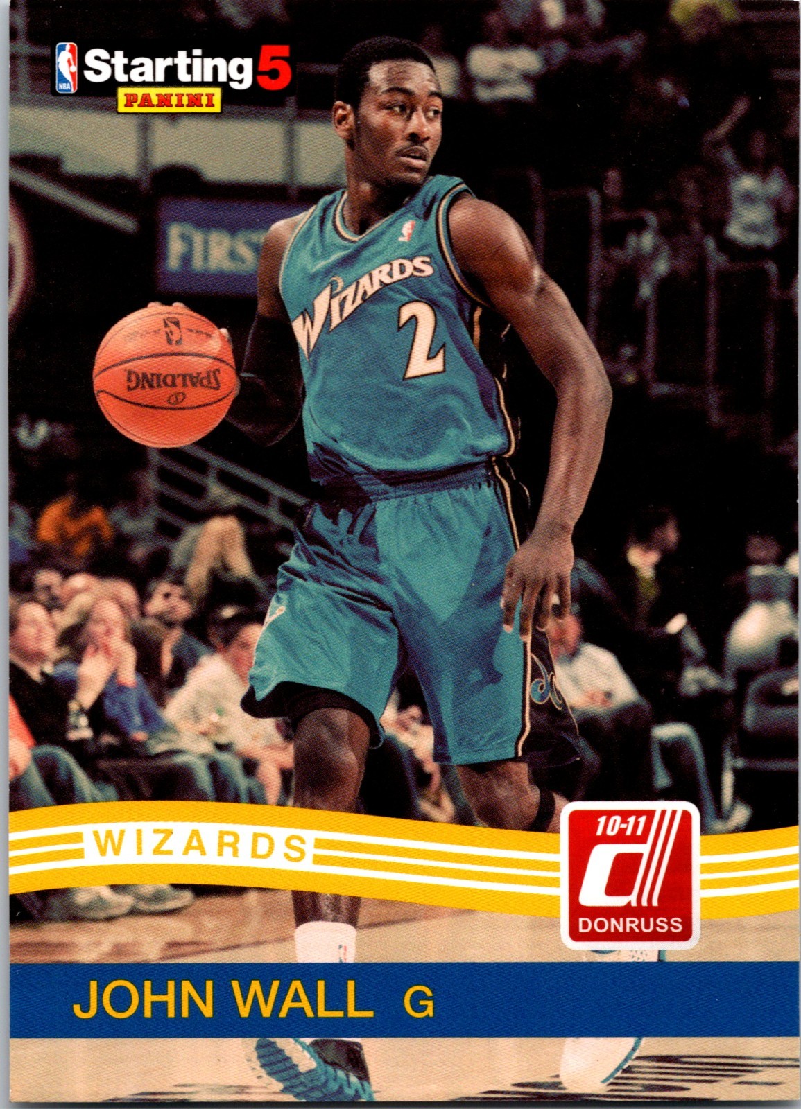 2010-11 Panini Starting 5 Donruss John Wall #JW Rookie