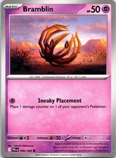 Bramblin 046/094 Common Phantasmal Flames Pokemon NM