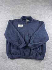 Workrite FR Jacket Mens XL Blue Flame Resistant Full Zip Workwear HRC 14.4 ARC