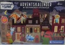 Clementoni Adventskalender 24 spannende Experimente Wissenschaft und Spiel