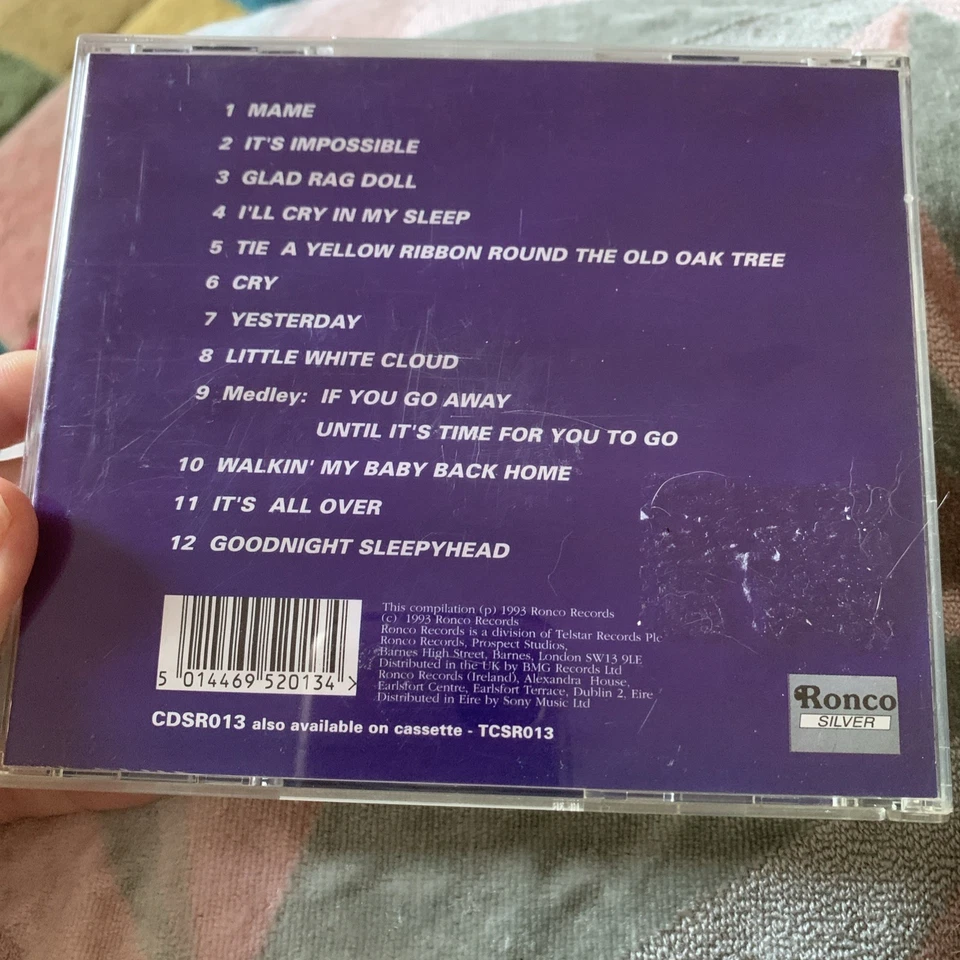 Johnnie Ray - Yesterday - The London Sessions 1976 (CD) 1993 - Image 2 of 4