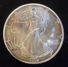 1994 American Eagle Toned Walking Liberty Bullion Vtg-0.999 Silver 1 Oz Coin 3q