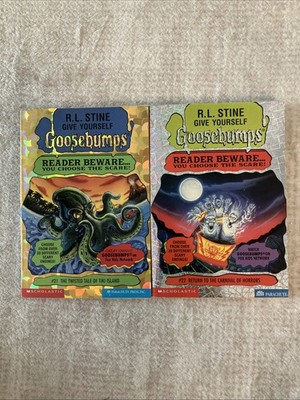 Lot Of 2 Give Yourself Goosebumps books: #21 & # 22: Tiki Island & Carnival