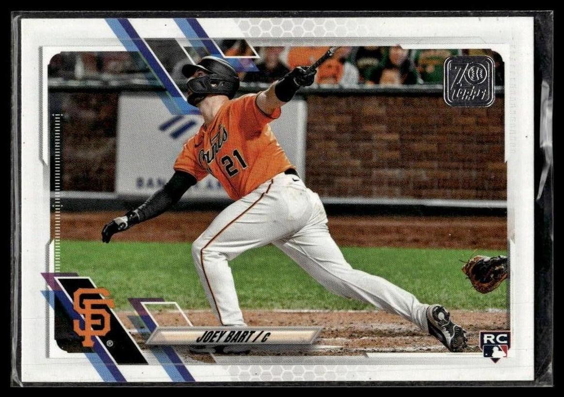2021 Topps #12 Joey Bart Factory Set Bonus: Rookie Image Variation RC