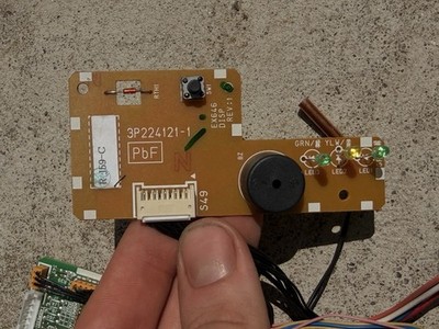 Daikin 3P224121-1 Display Receiver PCB FTXS18LVJU Tested Working OEM
