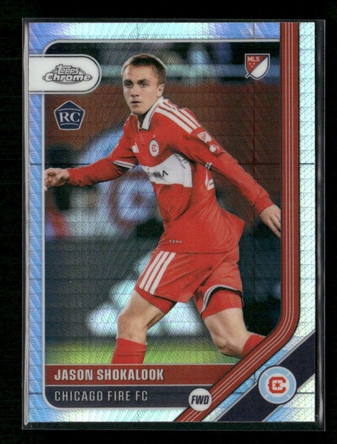 2026 Topps Chrome MLS Jason Shokalook RC Prism Refractor #82