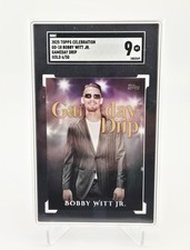 2025 Topps Series 1 - Game Day Drip Bobby Witt Jr. #GD-18 Gold /50 SGC 9