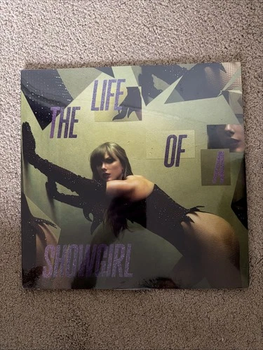 Taylor Swift The Life Of A Showgirl Shiny Bug Violet Shimmer Vinyl New & Sealed