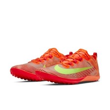 Nike Zoom Victory Waffle 5 Track Shoes Men's 12.5 Orange Yellow AJ0846-801