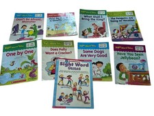 Sight Word Tales Readers Scholastic Preschool Kinder 1st Grade Games 9 Book Lot