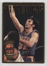 1994-95 Action Packed Basketball Hall of Fame Auto Jerry Lucas #24 Auto HOF 0o9