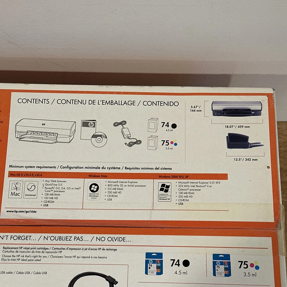 HP Deskjet D4260 Inkjet Printer NEW - Image 4 of 4