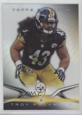 2014 Topps Platinum Troy Polamalu #14 HOF 07cz
