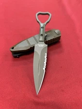 Halfbreed Blades CCK-01 Compact Clearance Knife (Ranger Green With Sheath)