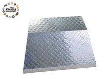 Front Bumper Shock Cover for EZGO TXT/PDS Golf Cart 94 up Aluminum Diamond Plate