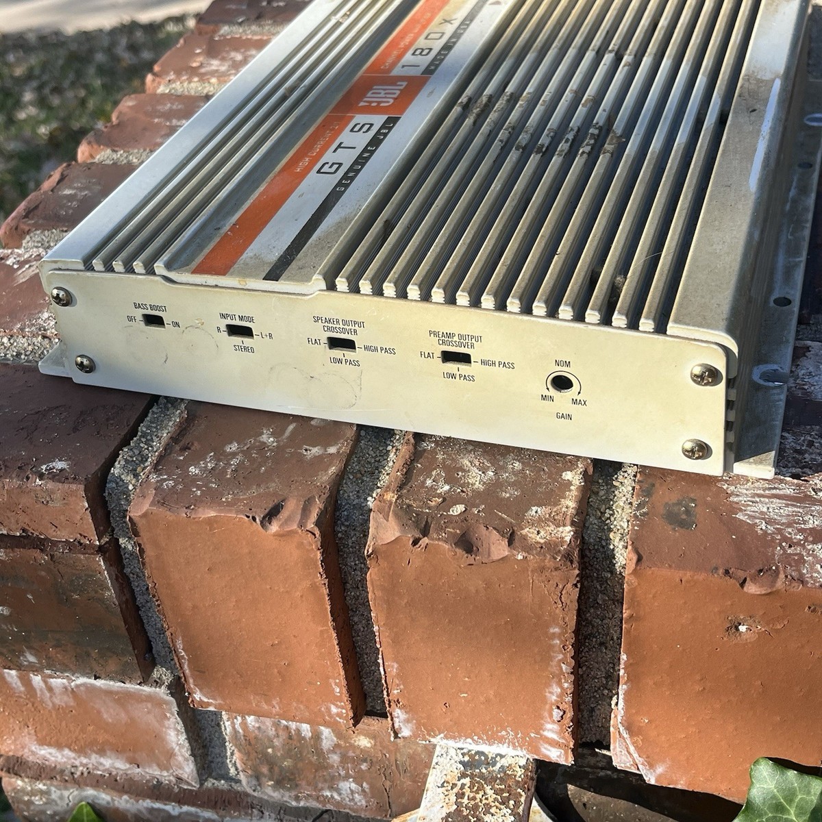 JBL GTS 180X Car Amplifier – Vintage JBL Grand Touring Series 2 