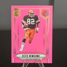Panini Donruss Elite Ozzie Newsome Cleveland Browns #78 Pink Parallel 2025