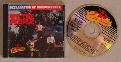 We The People Declaration Of Independence USA  CD 1993 Garage Rock