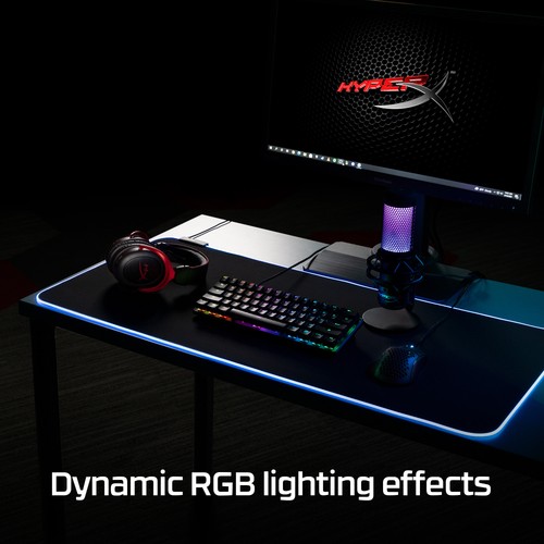 HyperX Pulsefire Mat - RGB Gaming Mousepad - Cloth (XL) - 第 8/10 張圖片