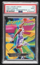 2021 Court Kings Graffiti Greats Masterpiece 1/1 Vince Carter PSA 9 MINT HOF ib6