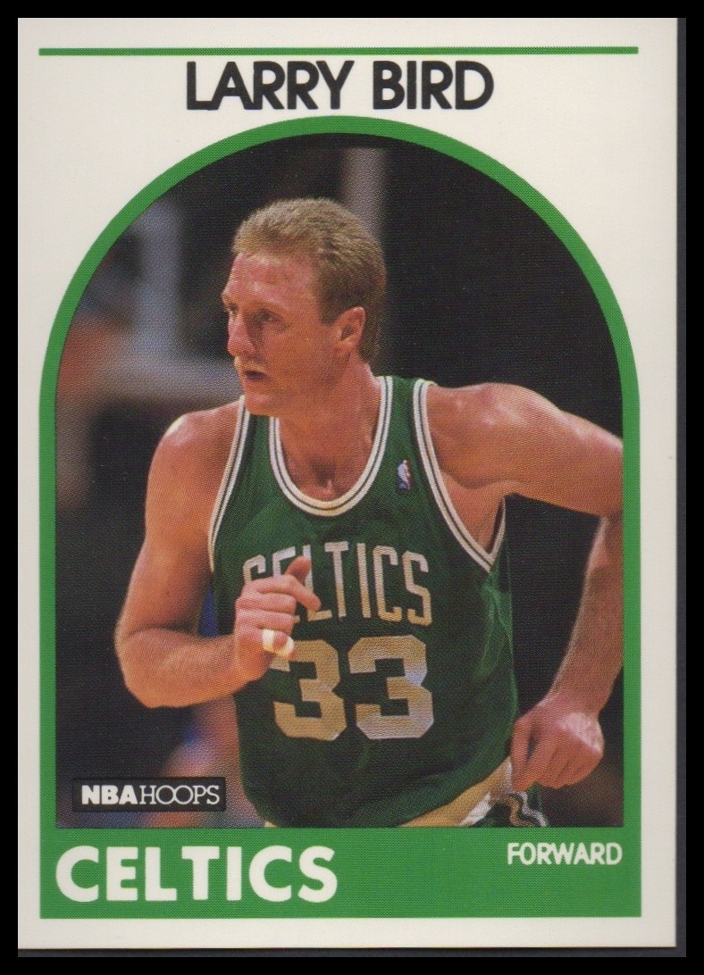 1989-90 Hoops Superstars #6 Larry Bird