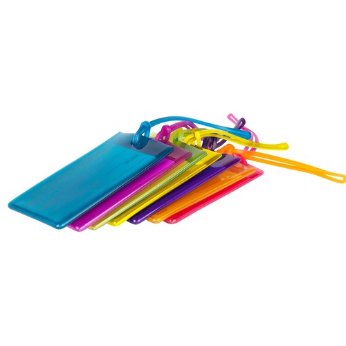 7 Pack Luggage Tags for Suitcases, Flexible Silicone Travel ID Identification... - Picture 7 of 7