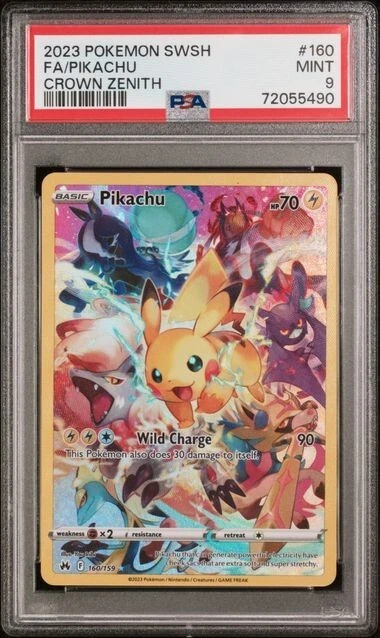 PSA 9 2023 Crown Zenith Regigigas Vstar – Kanto Shark