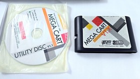 MEGA CART V1.X Save Backup Region Import Sega CD Genesis 32X Mega Drive