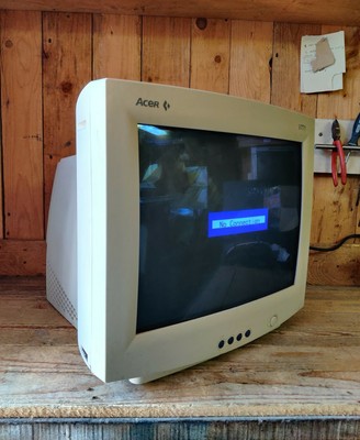 Computer Vintage Monitor CRT Acer V771 
