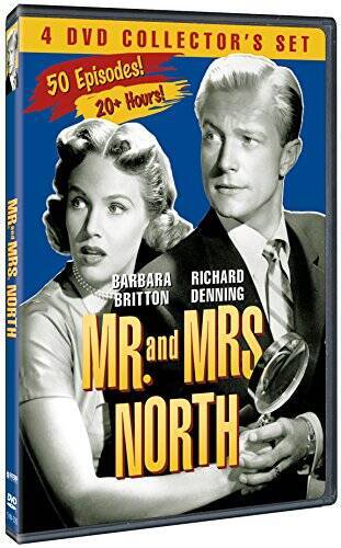Mr. & Mrs. North 4 DVD Collector's Set - DVD - GOOD