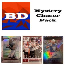 Football Mystery Pack (Mahomes and Derrick Henry Rookie, Austin Ekeler Auto)