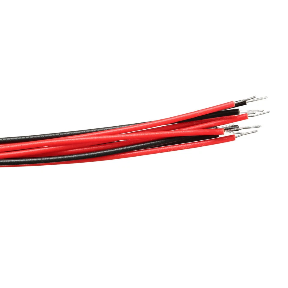 5pcs 5mm LED lumière Diodes diffusantes précâblé 20mA DC 3-6V voyant jaune - Photo 3/4