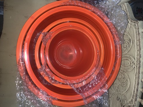 vintage fiestaware mixing bowls (5)
