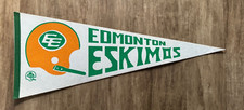 CFL Football EDMONTON ESKIMOS 1 BAR Pennant Banner