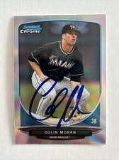 Colin Moran Autographed 2013 Bowman Chrome Refractor #BDPP20 in Person N054