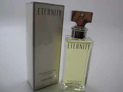 CALVIN KLEIN ETERNITY FOR WOMEN 3.4 oz / 100 ML Eau De Parfum