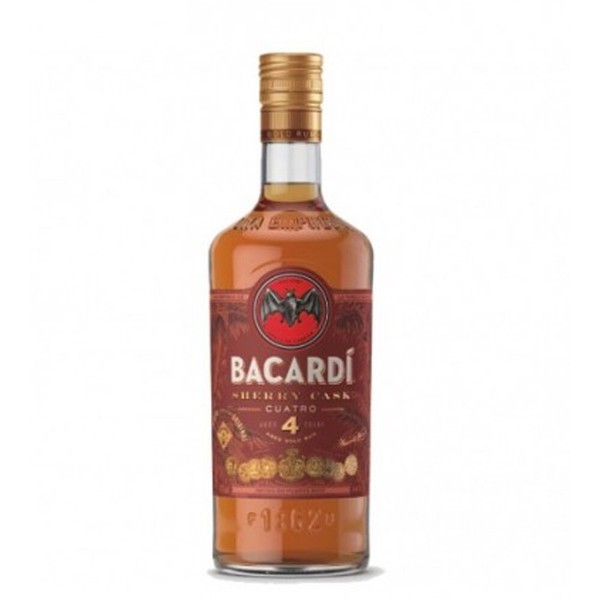 Ron Bacardi 4 años Sherry Cask 1 Litro