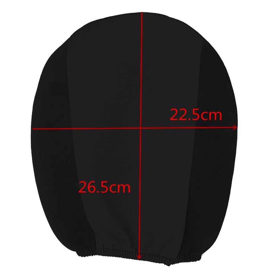 Housses Couvre-Sieges Tissu Noir Durable Antiderapant pour Citroen Jumper Jumpy - Photo 4/4