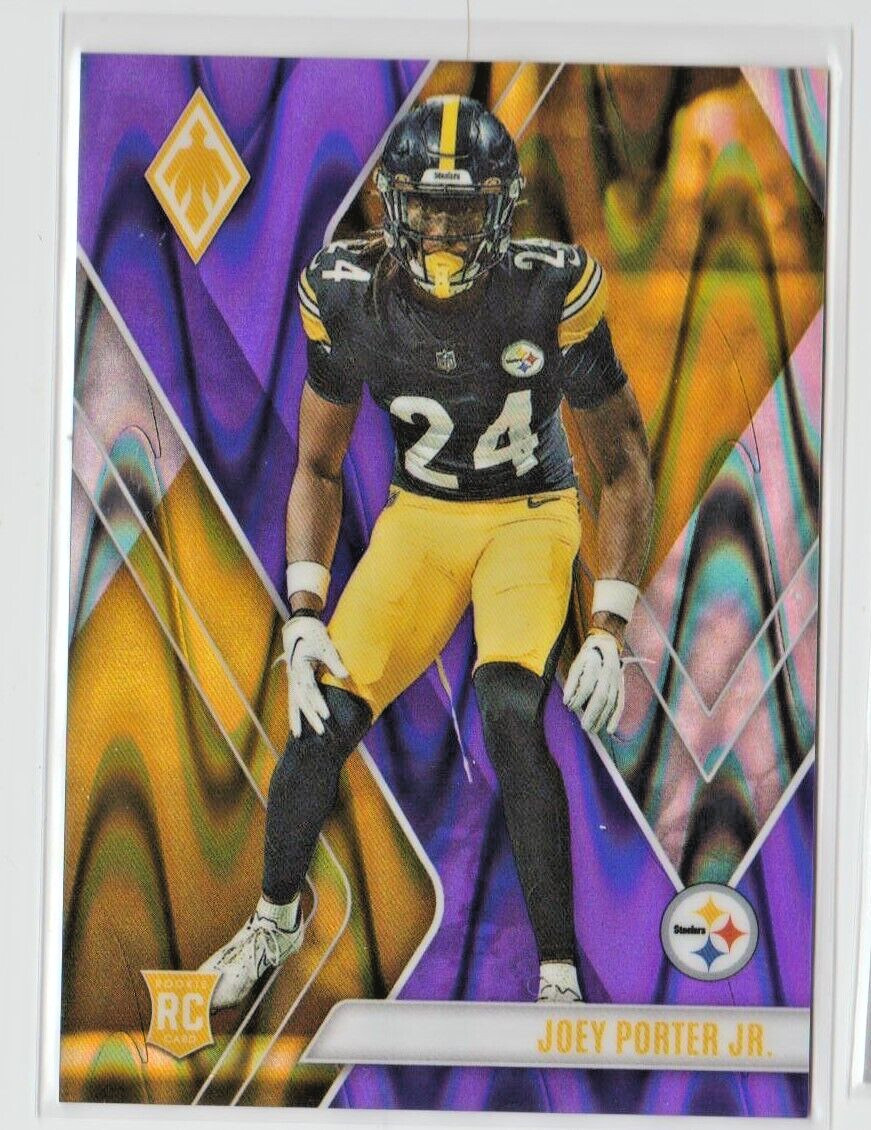 2023 Panini Phoenix Joey Porter Jr Rookie Purple Seismic #74/125 - #157 RC